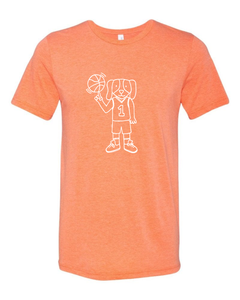 Basketball Dog Shirt — bright and durable children's clothes, with love from Tennessee!