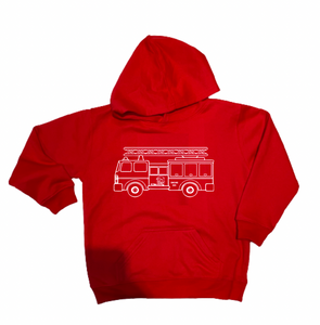 Firetruck Red Hoodie