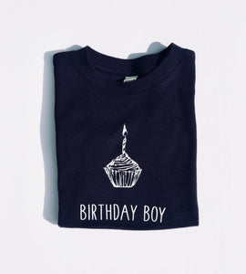 Birthday Boy on Light Blue Short Sleeve