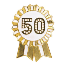 Talking Tables USA - Luxe Gold Enamel Birthday Pin Badge Starter Set