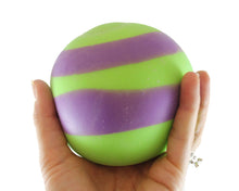 Curious Minds Toys - Jumbo 4" Boxed Striped Soft Doh  Stress Ball - Squishy OT