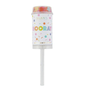 Slant Collections by Creative Brands - Party Popper - Rainbow Confetti