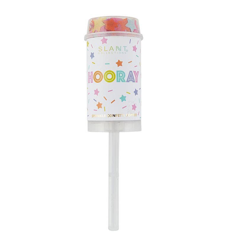 Slant Collections by Creative Brands - Party Popper - Rainbow Confetti