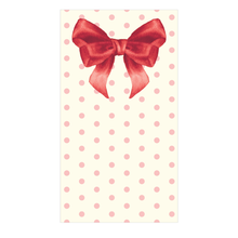 Sophistiplate - Pink Bows Guest Towel/20pk