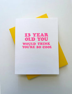 Richie Designs - 13 year old you - gift for her, mental health, friendship