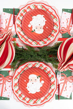 Gatherings by Curated Paperie - Jolly Santa Vintage Christmas Dessert Plates