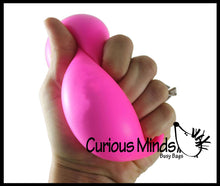 Curious Minds Toys - 1 Stretchy Squishy Squeeze Stress Ball - Sensory, Fidget Toy