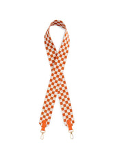 Shiraleah - CHECKERED GAME DAY STRAP: ORANGE