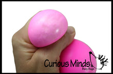 Curious Minds Toys - 1 Stretchy Squishy Squeeze Stress Ball - Sensory, Fidget Toy