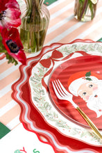 Gatherings by Curated Paperie - Elegant Holiday Wreath Dinner Plates