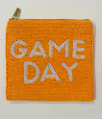 Beaded Game Day Coin Purse