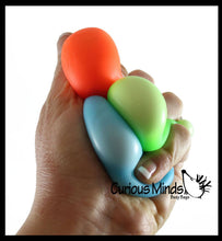 Curious Minds Toys - Nee-Doh 3 Teenie Tiny Nee-Doh 3 Pack Soft Doh Balls Needoh