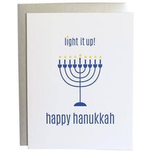 Chez Gagné - Light It Up Hanukkah - Hanukkah - Holiday Card