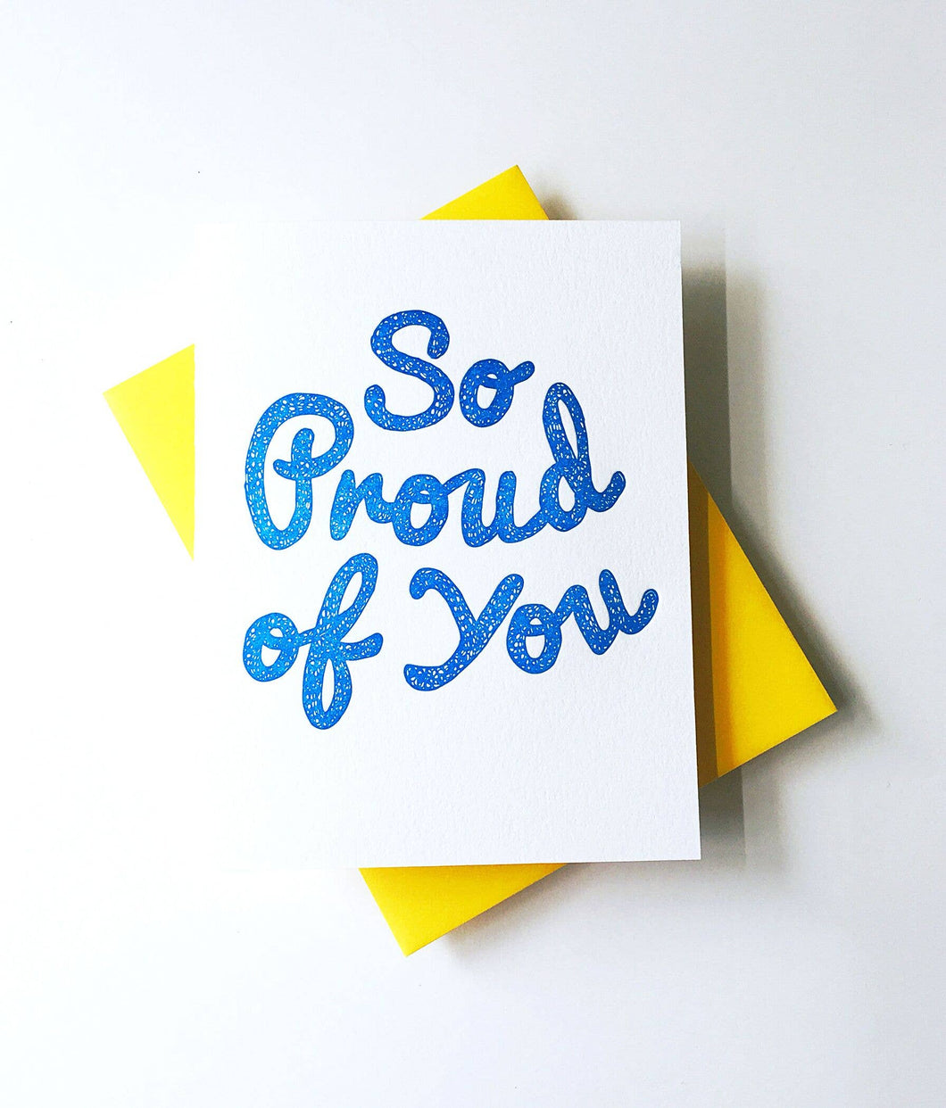 Richie Designs - So Proud Of You Card - New Job,  graduation, greeting card