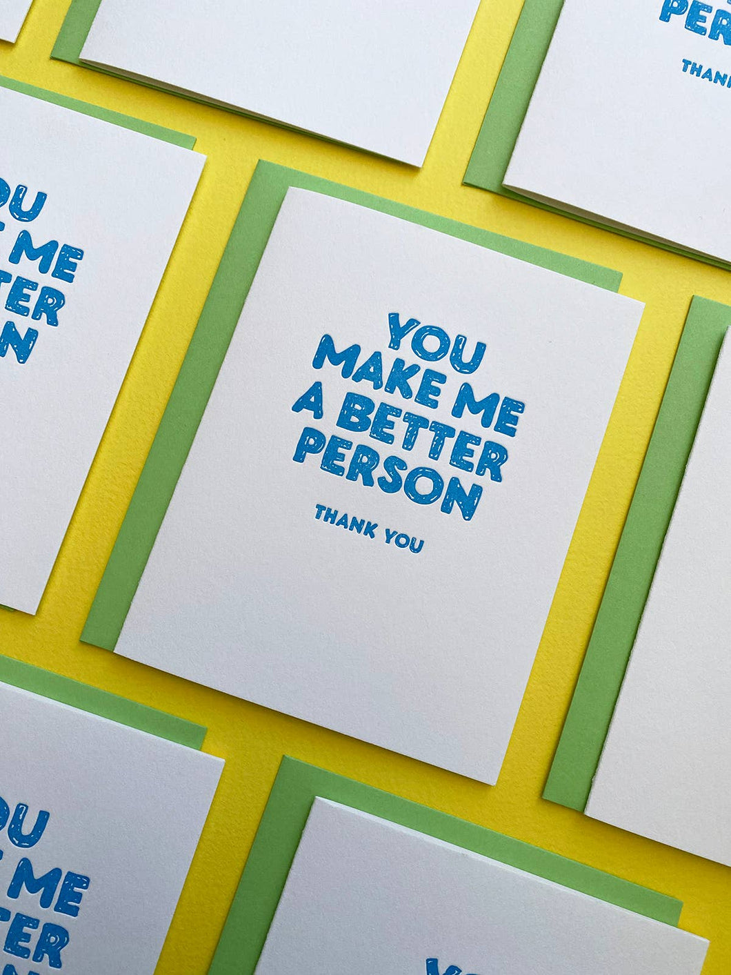 Richie Designs - You Make Me A Better Person - Thank You Gift
