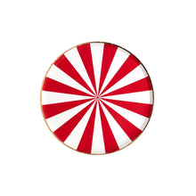 Gatherings by Curated Paperie - HOL24-DNP3- Red Candy Burst Dinner Paper Plates