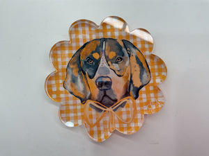 Coaster - scalloped Knoxville