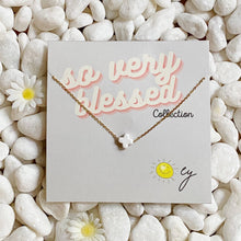 Ellison+Young - So Very Blessed Cross Necklace – Waterproof Gold Chain: Gold