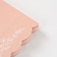 Gatherings by Curated Paperie - Floral Elegance Pink Beverage Napkins