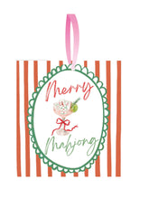 Aspen Lane - Mahjong Christmas Petite Ornament Acrylic Mahj gift, acrylic: 3 Tile
