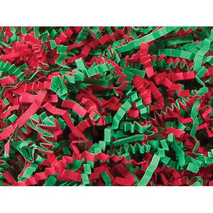Crinkle Cut Paper Shred Small Packs: Green / 1 Pack / 2 oz Bag