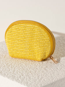 Shiraleah - AMALFI COSMETIC POUCH: Yellow