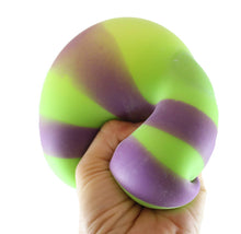 Curious Minds Toys - Jumbo 4" Boxed Striped Soft Doh  Stress Ball - Squishy OT