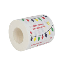 Talking Tables USA - Retro Pop Toilet Roll | Vintage Christmas Novelty Gift |