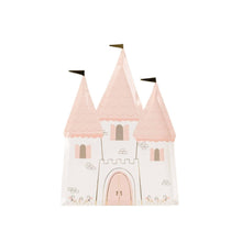 Gatherings by Curated Paperie - PRN25-DP4-Princess Castle Shaped Plates