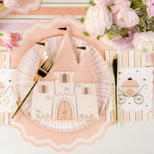 Gatherings by Curated Paperie - PRN25-DP4-Princess Castle Shaped Plates