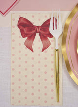 Sophistiplate - Pink Bows Guest Towel/20pk