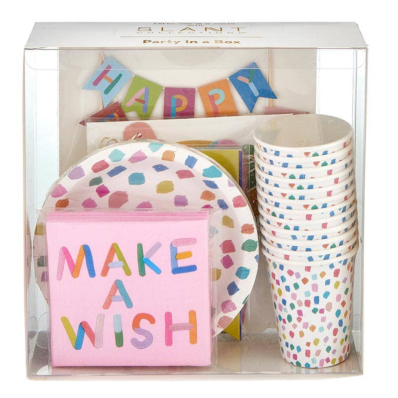 Slant Collections by Creative Brands - Thimblepress x Slant Party in a Box - Happy Day: 9 oz