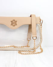 Caroline Hill - Madi Clear Crossbody NUDE: Default