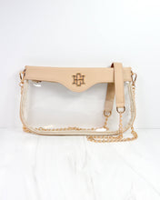 Caroline Hill - Madi Clear Crossbody NUDE: Default