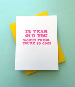 Richie Designs - 13 year old you - gift for her, mental health, friendship