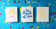 Richie Designs - So Proud Of You Card - New Job,  graduation, greeting card