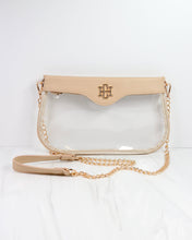 Caroline Hill - Madi Clear Crossbody NUDE: Default