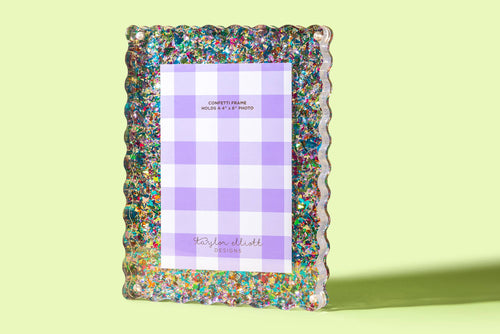 Picture Frame - Medium - Colorful Confetti