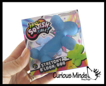 Curious Minds Toys - 1 Scented Balloon Dog Crunchy Sand Filled Stress Ball - Cute