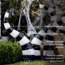 FUNBOY - Black and White Halloween Lawn Snakes