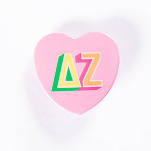 Swag - Heart Buttons: Alpha omicron pi