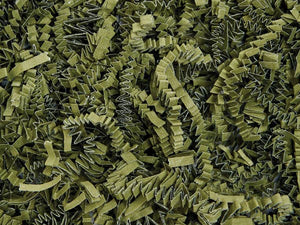 Crinkle Cut Paper Shred Small Packs: Green / 1 Pack / 2 oz Bag