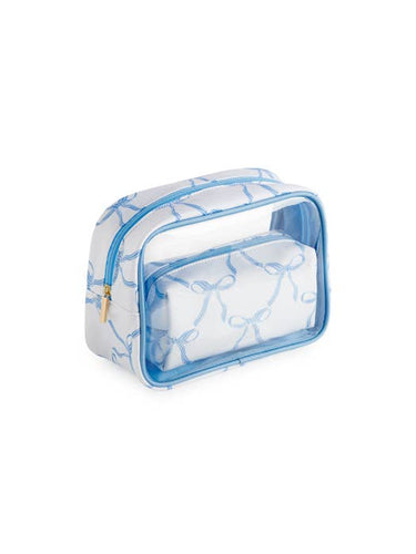 Shiraleah - BOW SET OF 2 COSMETIC CASES