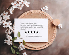 EnFete, LLC - Tini Bit Older Cocktail Napkins - Pink on White