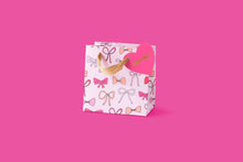 Gift Bags - Pink Bows - Assorted Sizes to Choose From: Large
