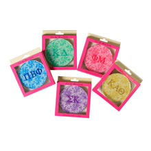 Over The Moon Greek - Sorority Reversible Sided Acrylic Floral Coaster: Pi Beta Phi