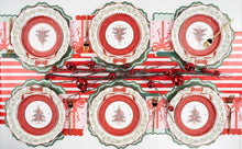 Gatherings by Curated Paperie - Elegant Holiday Wreath Dinner Plates