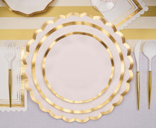 Sophistiplate - Cocktail Napkin Gold & White/20 pkg