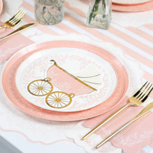 Gatherings by Curated Paperie - Floral Elegance Pink Dessert Plates