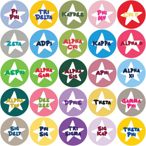 Alpha Delta Pi - Sorority 2-Tone Trucker Hat - Choose your Design/Pattern: 3-Stripe love (rectangle) / Alpha Delta Pi - Lt. Blue Hat